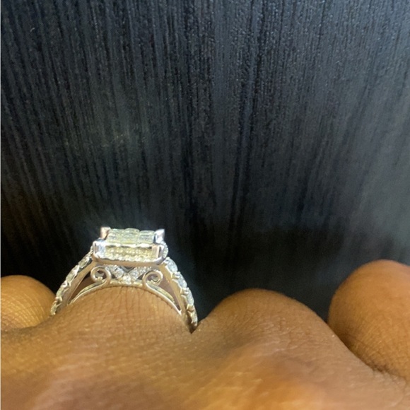 14KW 1 1/3 carat Dia Ring Engagement Ring Kay Jewelers Now & Forever Collection - Picture 2 of 5